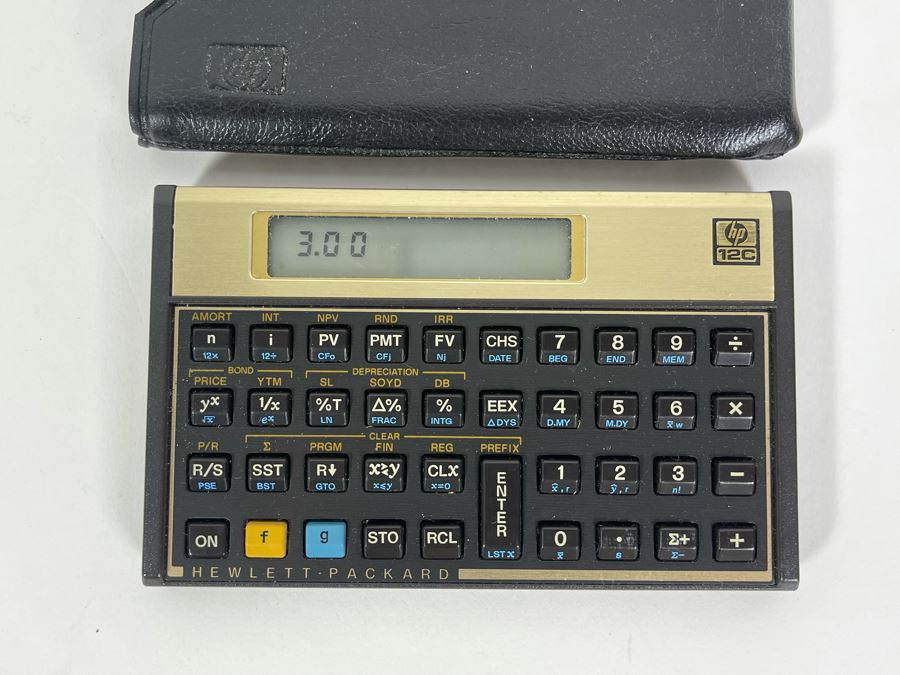 HP 12c Financial Calculator [Photo 1]
