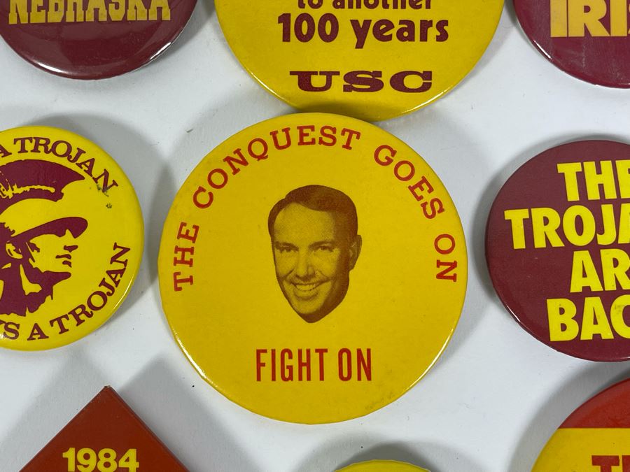 Huge Collection Of USC Buttons [Photo 4]