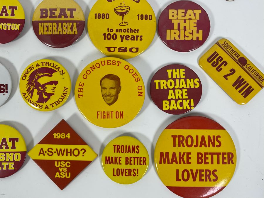 Huge Collection Of USC Buttons [Photo 3]