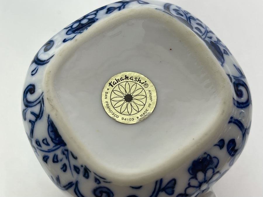 Set Of Four Takahashi Blue & White Japanese Cups 2.5H [Photo 8]