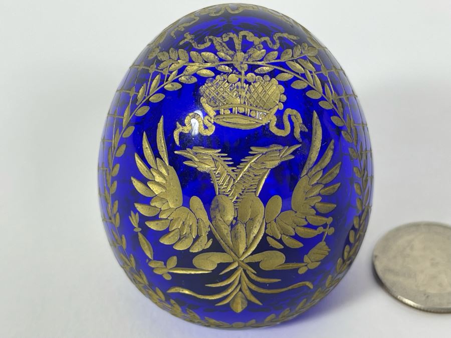 Russian Faberge Crystal Egg [Photo 4]