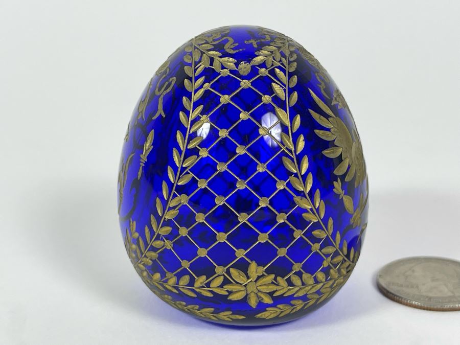 Russian Faberge Crystal Egg [Photo 5]