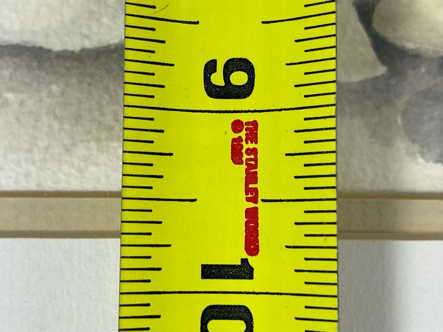 Framed Original Watercolor Painting By Bill Atkins 1977 13.5 X 9.5 [Photo 11]