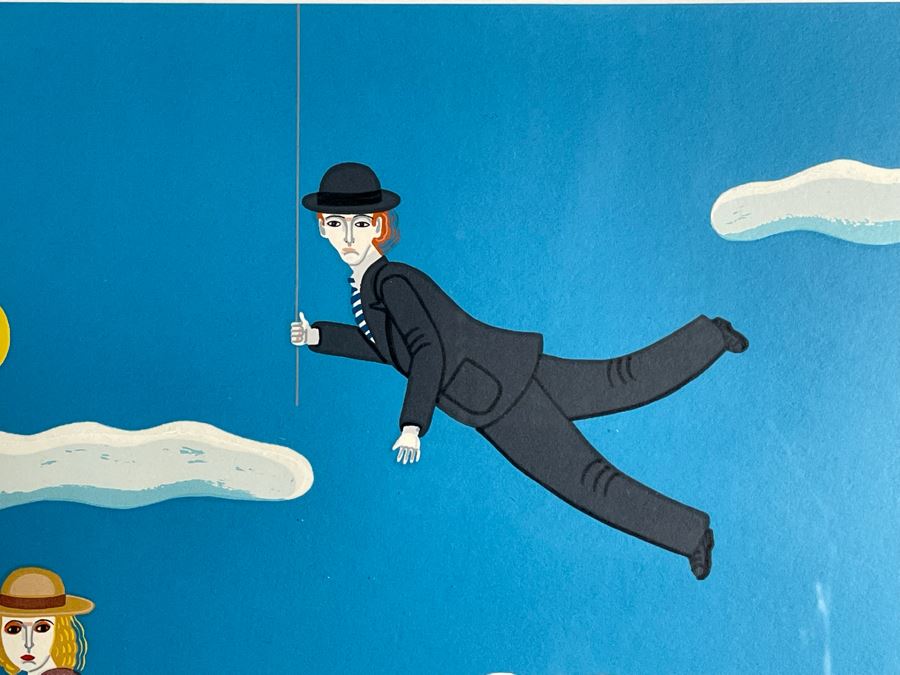 Limited Edition Hand Signed Serigraph Print Artwork By Shigeo Okumura Oku Titled “A Clear Day” 28 X 22 [Photo 14]