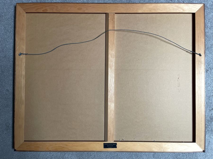 Limited Edition Hand Signed Serigraph Print Artwork By Shigeo Okumura Oku Titled “A Clear Day” 28 X 22 [Photo 18]