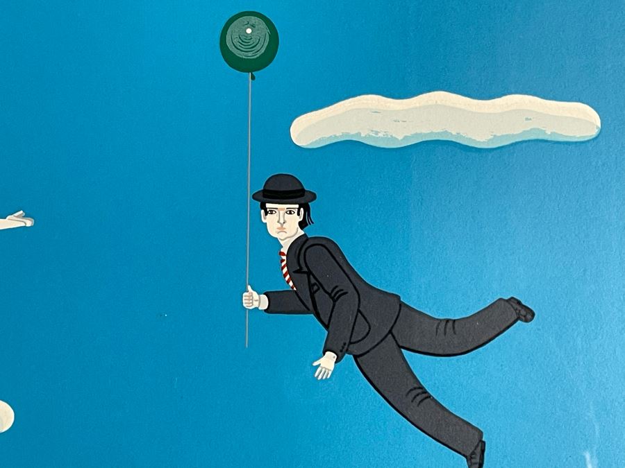 Limited Edition Hand Signed Serigraph Print Artwork By Shigeo Okumura Oku Titled “A Clear Day” 28 X 22 [Photo 11]