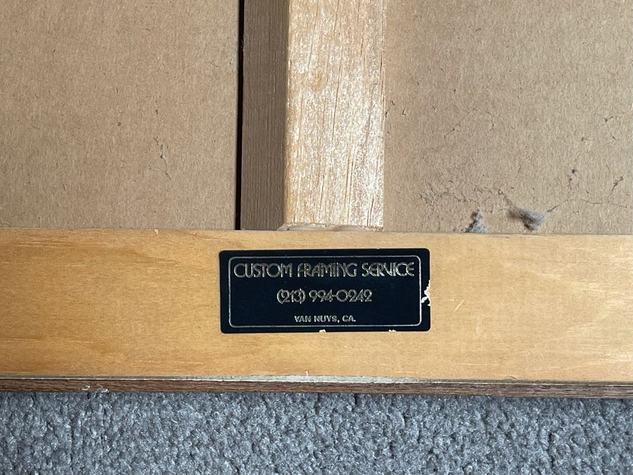 Limited Edition Hand Signed Serigraph Print Artwork By Shigeo Okumura Oku Titled “A Clear Day” 28 X 22 [Photo 19]