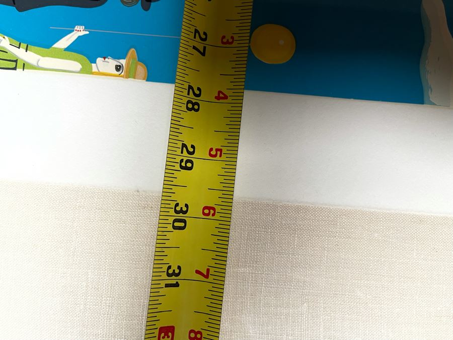 Limited Edition Hand Signed Serigraph Print Artwork By Shigeo Okumura Oku Titled “A Clear Day” 28 X 22 [Photo 16]