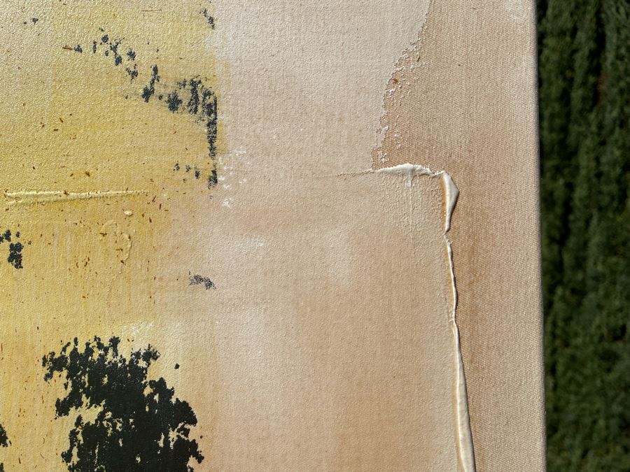 Large Patrick McCarthy Original Signed Silk Screen Mixed Media Artwork On Canvas Of Marilyn Monroe Pop Culture Art (Signed On Back L.A. 2000) 42.5 X 55 [Photo 8]