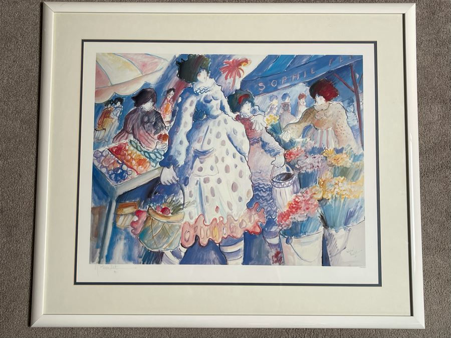 Michel Boulet Framed Hand Signed Limited Edition Print 27 X 21 [Photo 2]