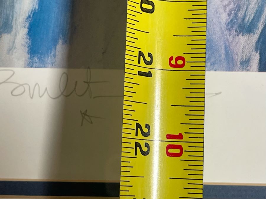 Michel Boulet Framed Hand Signed Limited Edition Print 27 X 21 [Photo 12]