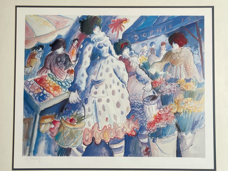 Michel Boulet Framed Hand Signed Limited Edition Print 27 X 21 [Photo 4]