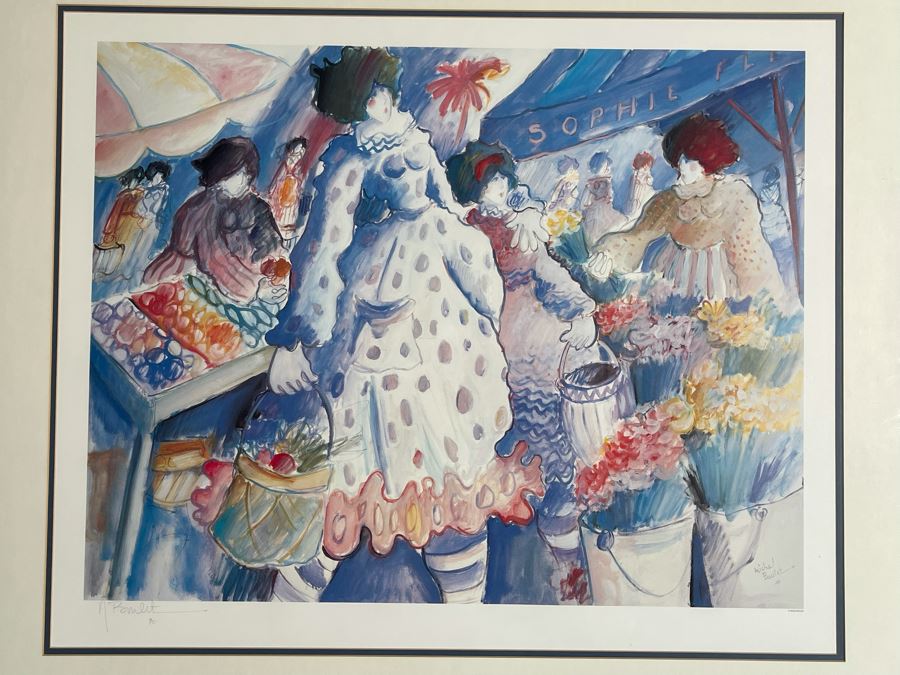 Michel Boulet Framed Hand Signed Limited Edition Print 27 X 21 [Photo 3]