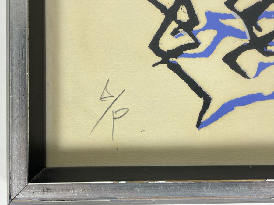 Bob Boreman Hand Signed Artist Proof Print Framed 11 X 11 [Photo 8]