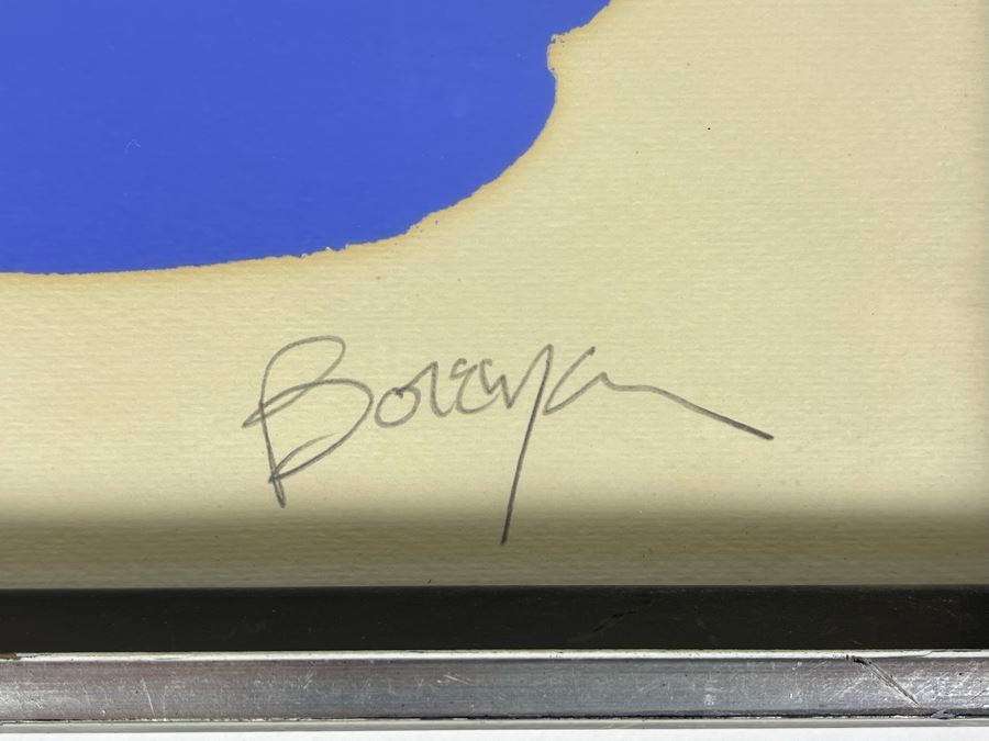 Bob Boreman Hand Signed Artist Proof Print Framed 11 X 11 [Photo 7]