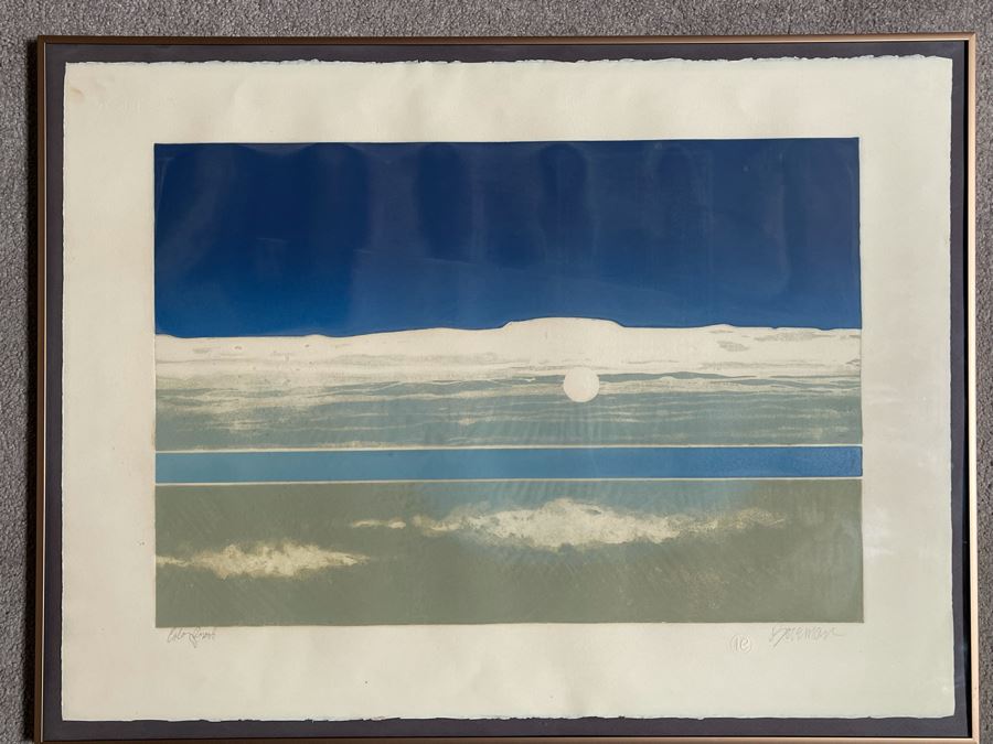 Bob Boreman Hand Signed Color Proof Print Framed 24 X 16 [Photo 2]