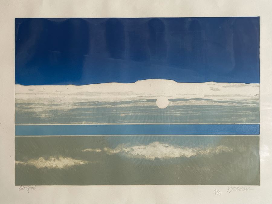 Bob Boreman Hand Signed Color Proof Print Framed 24 X 16 [Photo 3]