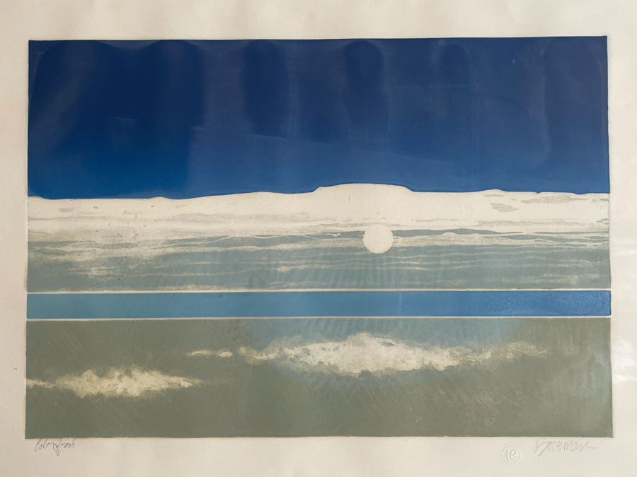 Bob Boreman Hand Signed Color Proof Print Framed 24 X 16 [Photo 4]