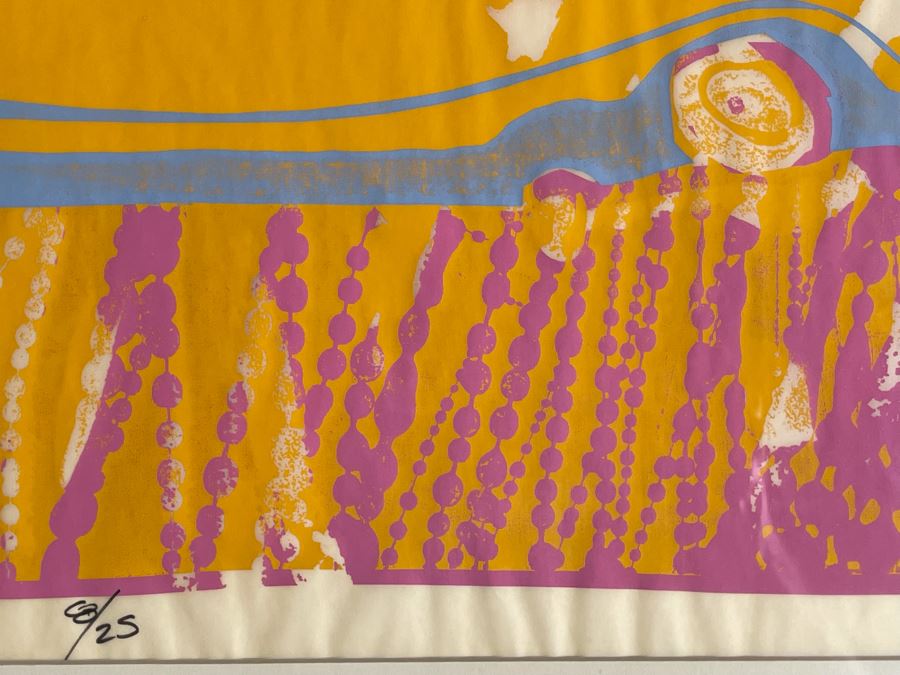 Bob Boreman Hand Signed Limited Edition Print Framed 8 Of 25 23 X 18 [Photo 8]