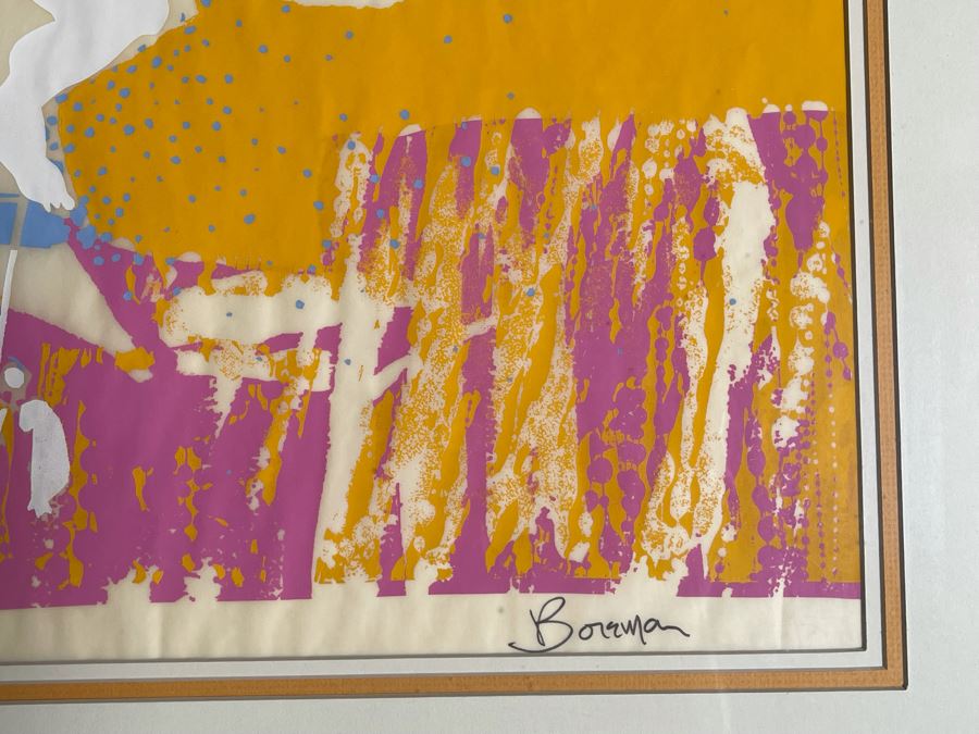 Bob Boreman Hand Signed Limited Edition Print Framed 8 Of 25 23 X 18 [Photo 11]