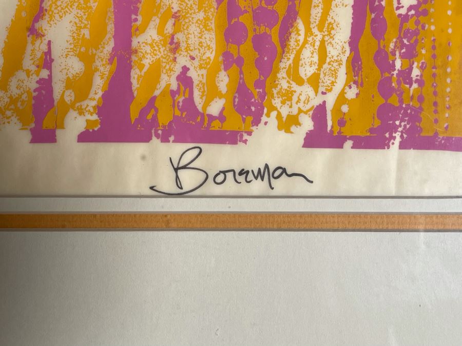 Bob Boreman Hand Signed Limited Edition Print Framed 8 Of 25 23 X 18 [Photo 6]