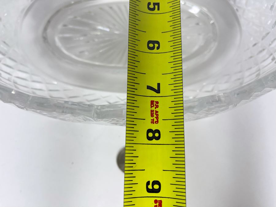 Waterford Crystal Oval Bowl 11 X 7.5 X 3.5 [Photo 8]