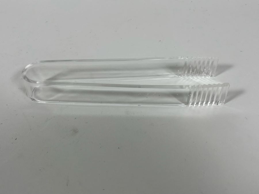 Acrylic Ice Bucket With Tongs And Acrylic Case With Handle [Photo 2]