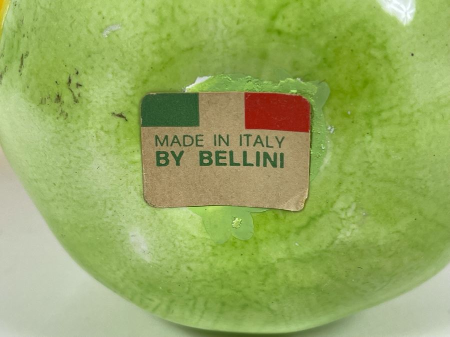 Collection Of Italian Ceramic Fruit Made In Italy By Bellini [Photo 6]