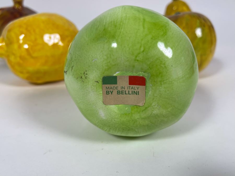 Collection Of Italian Ceramic Fruit Made In Italy By Bellini [Photo 5]