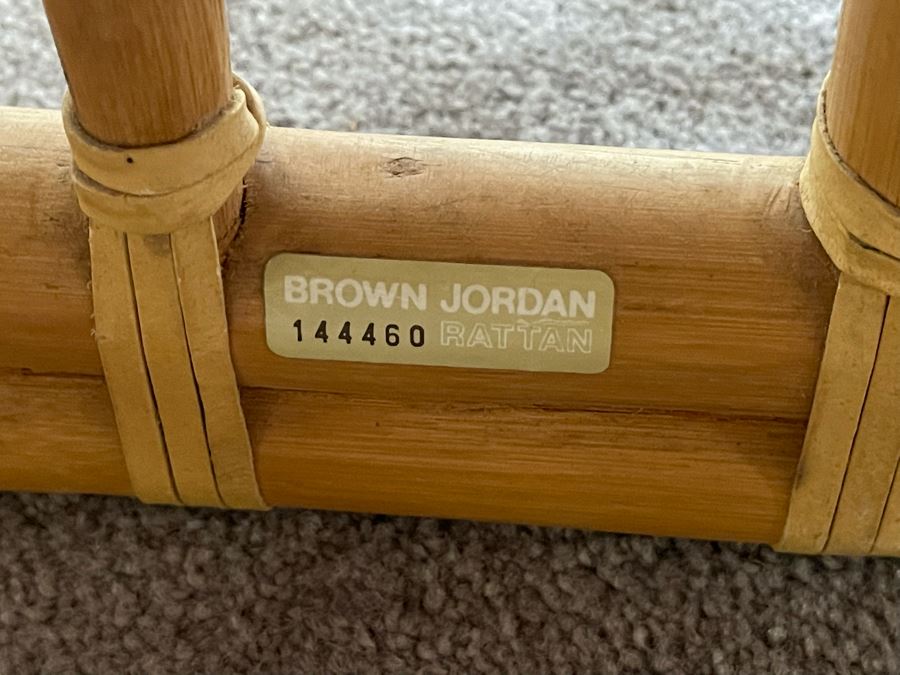 Brown Jordan Rattan Coffee Table 36W X 36D [Photo 10]