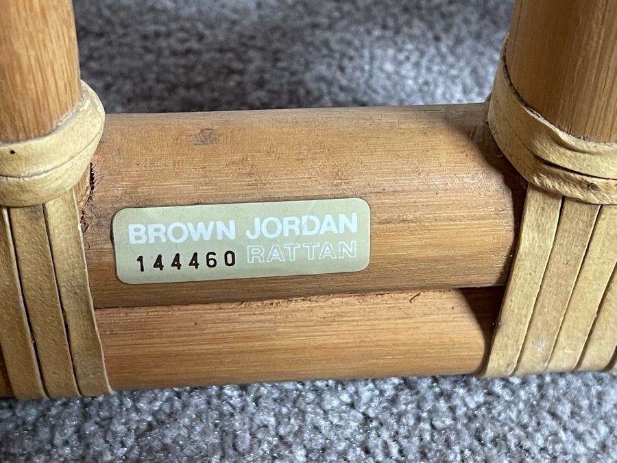 Brown Jordan Rattan Coffee Table 36W X 36D [Photo 11]