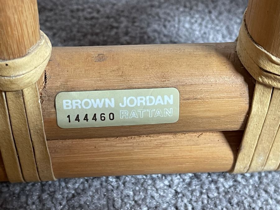 Brown Jordan Rattan Coffee Table 36W X 36D [Photo 12]