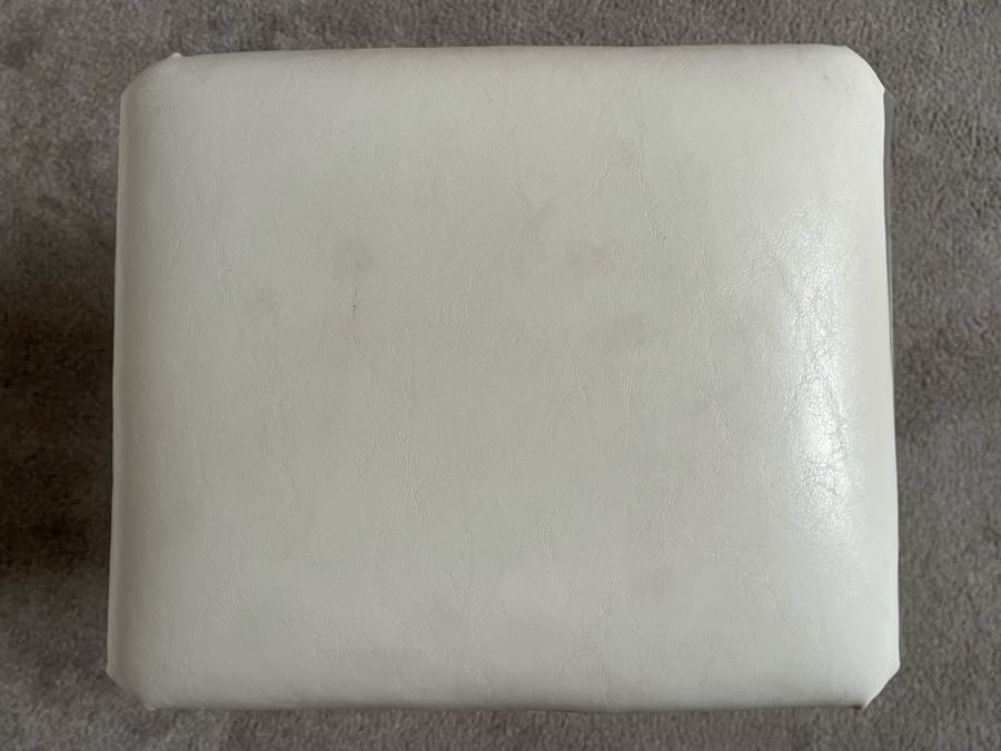 Lucite Stool On Casters 12.5W X 17D X 19H [Photo 8]