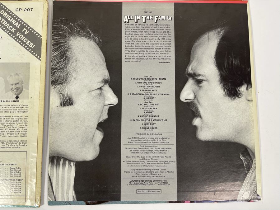 Vintage Vinyl Records: Hanna-Barbera Huckleberry Hound, Quick Draw McGraw, All In The Family [Photo 9]