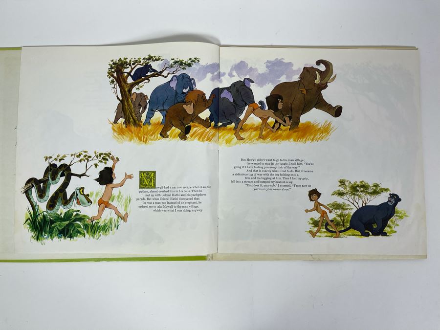 Walt Disney's The Jungle Book Record And Book And Walt Disney's Story Of Dumbo Record And Book [Photo 16]