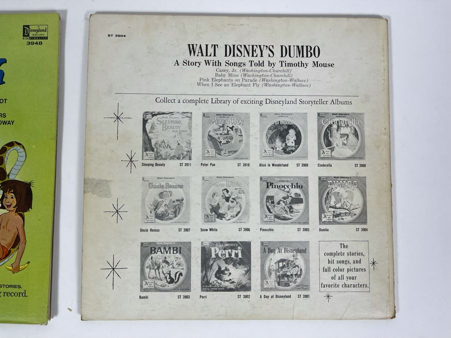 Walt Disney's The Jungle Book Record And Book And Walt Disney's Story Of Dumbo Record And Book [Photo 11]