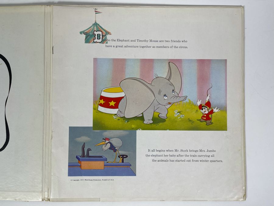 Walt Disney's The Jungle Book Record And Book And Walt Disney's Story Of Dumbo Record And Book [Photo 4]