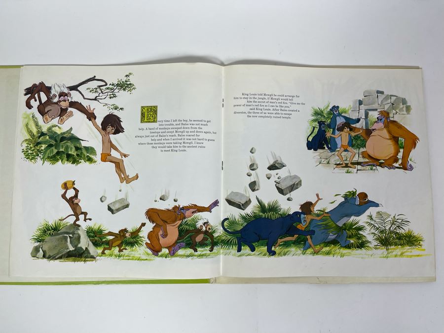 Walt Disney's The Jungle Book Record And Book And Walt Disney's Story Of Dumbo Record And Book [Photo 18]