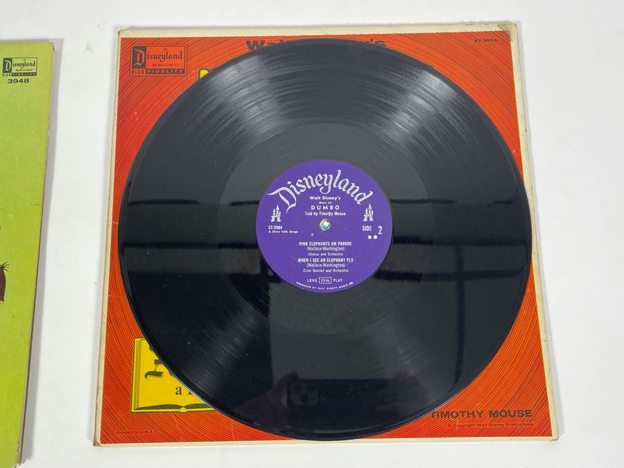 Walt Disney's The Jungle Book Record And Book And Walt Disney's Story Of Dumbo Record And Book [Photo 12]