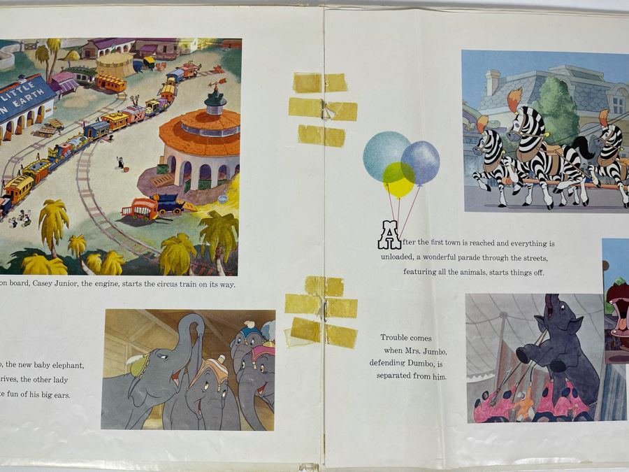 Walt Disney's The Jungle Book Record And Book And Walt Disney's Story Of Dumbo Record And Book [Photo 7]