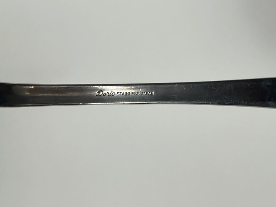 Stainless Steel Flatware Set Doric Made In Japan [Photo 4]