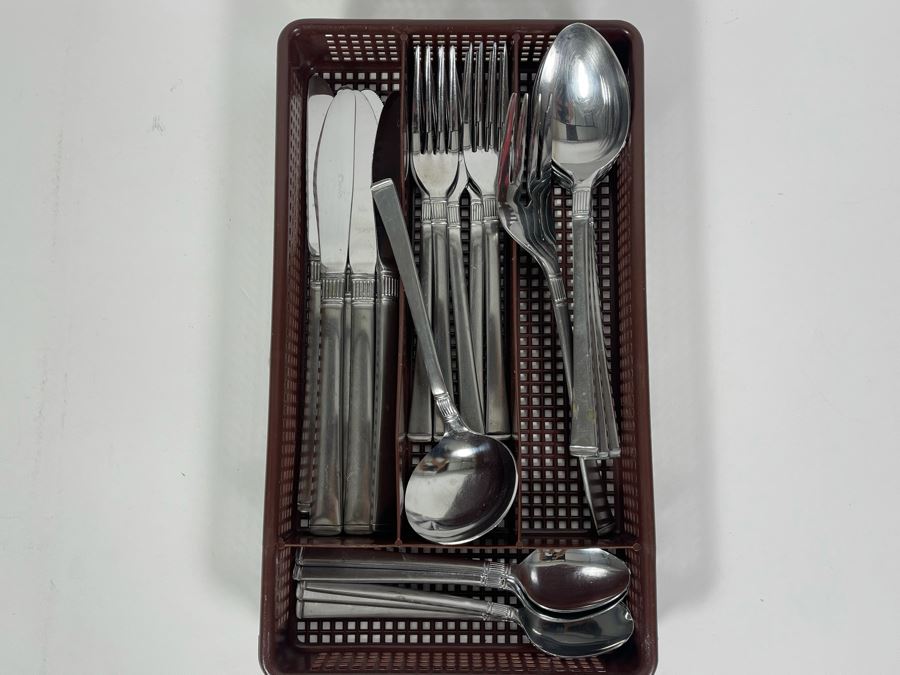 Stainless Steel Flatware Set Doric Made In Japan