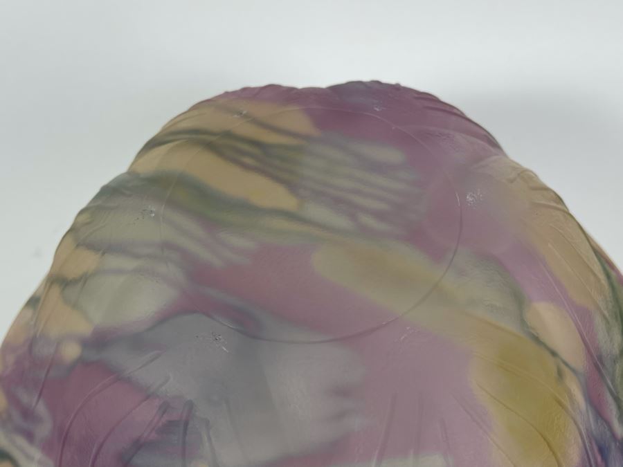 Art Glass Centerpiece Bowl 14W X 6.5H [Photo 8]