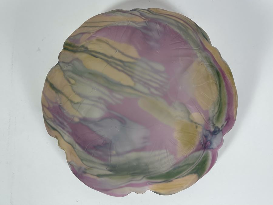 Art Glass Centerpiece Bowl 14W X 6.5H [Photo 7]