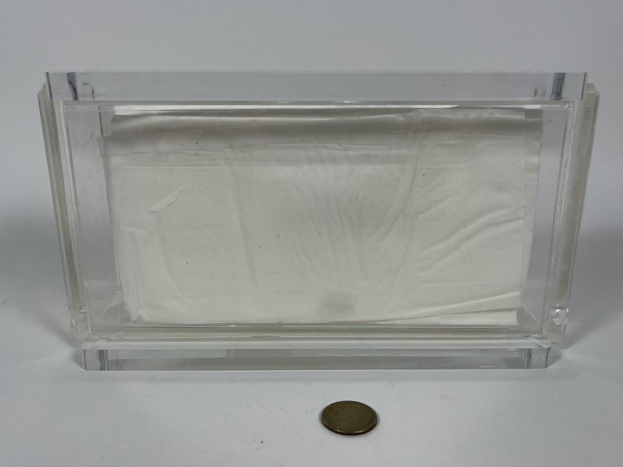 Acrylic Tissue Box 10W X 5D X 3H [Photo 8]