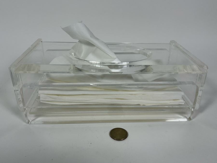 Acrylic Tissue Box 10W X 5D X 3H [Photo 6]