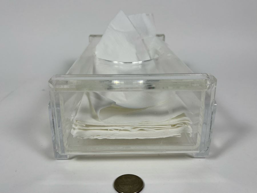 Acrylic Tissue Box 10W X 5D X 3H [Photo 5]