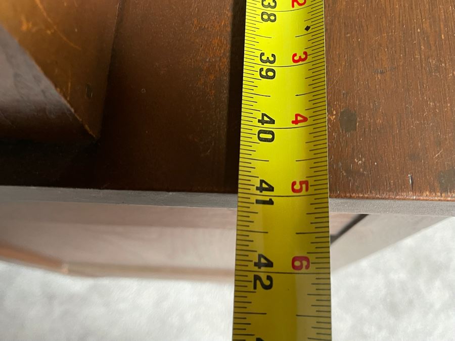 Vintage Wooden 5-Drawer Chest Of Drawers Dresser 41W X 19D X 43H [Photo 10]