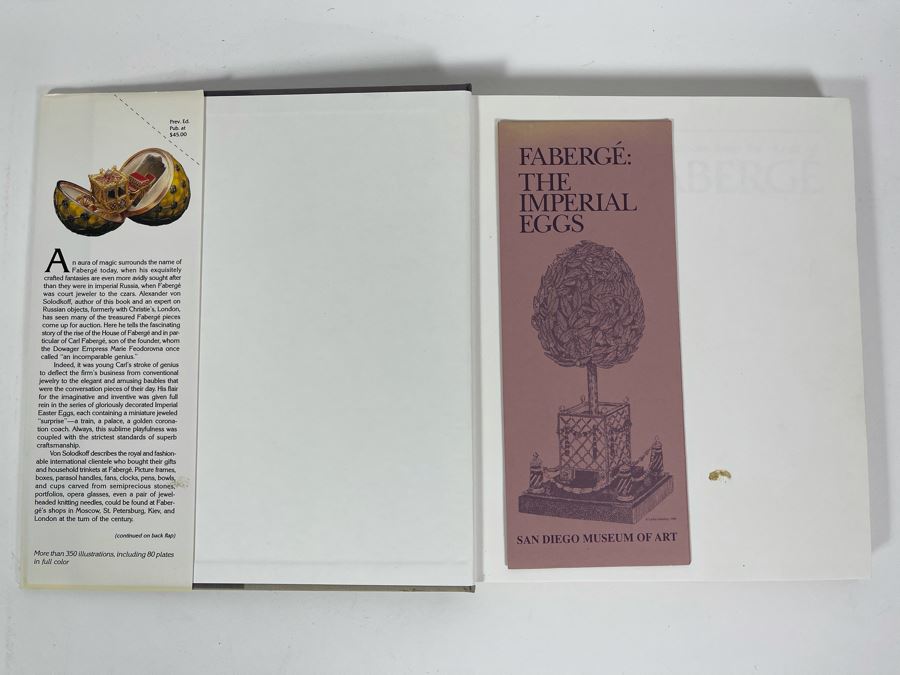 Masterpieces From The House Of Faberge Book Harry N. Abrams [Photo 2]