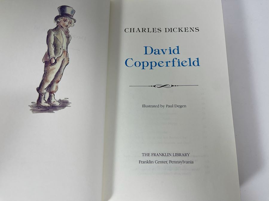 Pair Of Sealed The Harvard Classics Collector's Edition Books Plato Epictetus Marcus Aurelius And Charles Dickens David Copperfield The Franklin Library Book [Photo 7]